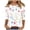 Green, variant on Paguaki Womens Floral Print 3/4 Sleeve Tunic Top Crewneck Blouse Soft Breathable Lightweight Casual Everyday T Shirts