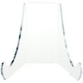 thumbnail image 2 of Plymor Clear Acrylic Flat Back Easel With Rounded Support Ledges, 6" H x 7.25" W x 6" D (3 Pack), 2 of 2