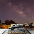 thumbnail image 3 of wall26 - Milky Way Over Cathedral Rock - Removable Wall Mural | Self-Adhesive Large Wallpaper - 66x96 inches, 3 of 6