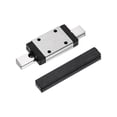 thumbnail image 1 of MGN7 50mm Linear Sliding Rail Guide with MGN7H Sliding Carriage Block and Mini Guide, Linear Motion Guideway for Mini Engraving CNC Machine 3D Printer, 1 of 7