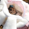 thumbnail image 2 of Bolsa de transporte para hámster Bolsa de transporte para animales pequeños Bolsa de viaje Irfora Rosa, 2 of 7