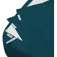 thumbnail image 2 of Zip On Fitted SheetS S Twin Size(39X75) - Includes 1 Bottom Fitted Base + 2 Zip Sheets - Fit's 16” In Deep Pocket - Zip Sheets Easy to Change - 600 TC Cotton Fitted Sheet - Teal Color, 2 of 8