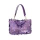 thumbnail image 2 of Bolso de hombro con lentejuelas Tote de gran capacidad - Bolso de cadena para desplazamientos de moda, estilo coreano, bolso portátil para viajes casuales y portátiles, diseño plisado suave, 2 of 6