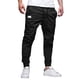 thumbnail image 1 of Pantalones informales de corte recto y cintura media para hombre - Largo completo, botones/bolsillos decorativos - Algodón - Tallas M-XXXL, 1 of 2