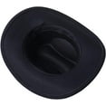 thumbnail image 4 of Men Women Wide Brim Western Cowboy Cowgirl Hats with Buckle Belt, 4 of 4
