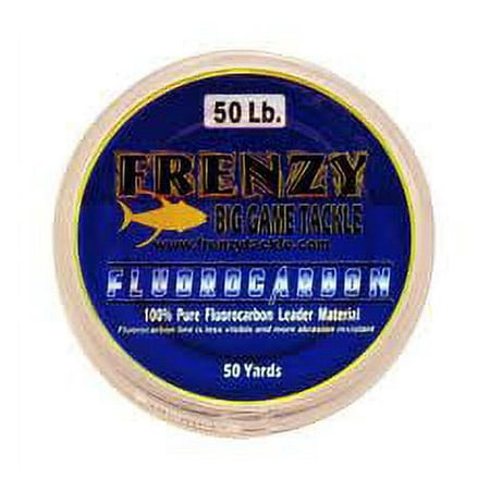 UPC: 0896019000793 | Frenzy Big Game Tackle CL2050 Big Game Tackle Fluorocarbon Line Reusable Spool
