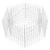 thumbnail image 6 of vidaXL Gabion Raised Bed Silver Galvanized steel Heavy Weight Endurance 39.4"x35.4"x19.7", 6 of 9