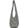 thumbnail image 1 of Tu acogedor bolso bandolera Boho bolso de algodón hecho a mano para unisex, 1 of 5