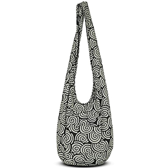 Tu acogedor bolso bandolera Boho bolso de algodón hecho a mano para unisex