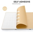 thumbnail image 2 of Paquete de 12 paneles de pared insonorizados Shaofei paneles absorbentes de sonido autoadhesivos 30 x 30 x 1 cm blanco, 2 of 5