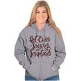 thumbnail image 4 of Cider Scarves Scripture Christian Women Plus Size Zipper Hoodie Brisco Brands 2X, 4 of 5