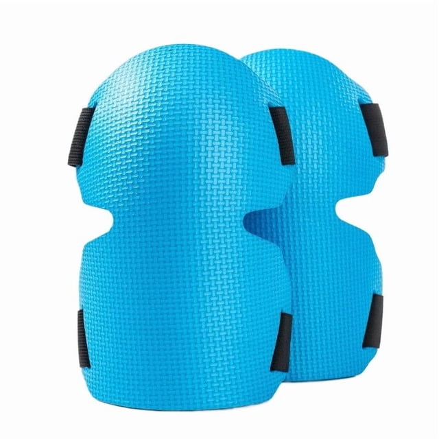 Lttoisl EVA Foam Knee Pads, Multi-Purpose Anti-Collision Lightweight Thick Padded Kneeling Support with Adjustable Straps for Gardening Construction Cleaning Work