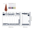 thumbnail image 3 of LCXmlly Magnetic Calendar Magnetic Calendar Kit Scratch proof Dry Erase Fridge Weekly Planner, 3 of 8