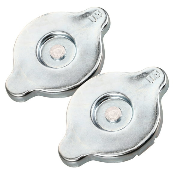 KAKOWELY 2pcs Car Radiator Cap 0.9 Replacement Water Tank Cap For Trucks Small Cars Easy To Install Prevents Leaks Ensures Engine Safety,2.52X"X1.77"X0.91"