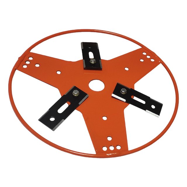 Cabezal de cortacésped con tapa, corte, repuesto para desbrozadora, cortacésped y 3 cuchillas