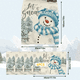 thumbnail image 2 of Camino De Mesa Con Adorno Navideño + 4 Manteles Individuales Xtellar blanco, 2 of 4
