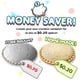 thumbnail image 3 of Matsuzay 3 uds moldes de pan de plástico DIY cortador de sándwich sellador desayuno fiambrera tostadas desayuno hacer molde cocina pan tostada Herramientas y accesorios para hornear, 3 of 6