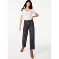 thumbnail image 6 of Free Assembly Women's Cropped Wide Leg Jeans, 6 of 6