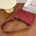 thumbnail image 2 of Moontgen Women Crossbody Sling Bag Studded Decor Casual Tote Dating Purse (Red), 2 of 9
