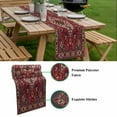 thumbnail image 5 of Country Boho Table Runner - 72 Inch Long, Kitchen Dining Table Runner Dresser Scarves, Farmhouse Ethnic Abstract Nation Aesthetic Farmhouse Decor for Coffee Tables Wedding Party Banquet, 5 of 8