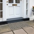 thumbnail image 6 of Addison Rugs Chantille Indoor/Outdoor Transitional Spiral Charcoal Washable Rectangle Rug, 1'8" x 2'6", 6 of 6