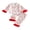 White-Red Bow Dot, variant on RUINIXCW Toddler Baby Girl Silk Stian Pajamas Set Kids Spring Fall PJS Sleepwear Bow Dots Plush Cuff Button Down Long Sleeve Shirt Top and Pants Set