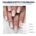 thumbnail image 3 of OAUEE Semi Cured Gel Nail Strips | 20 Gel Nail Stickers | UV Light Required | Salon Quality, Easy Application and Removal (Transparent Pink Ombre) C40, 3 of 3