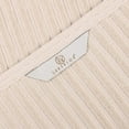 thumbnail image 4 of Superior Soho Ribbed Cotton 6-Piece Assorted Towel Set, Ivory, 4 of 9
