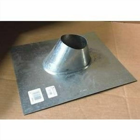 AMERI-VENT 3EF/PW-124074 3" B-VENT DOUBLE WALL STANDARD GALVANIZED ROOF VENT FLASHING