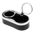 thumbnail image 4 of Accesorio de Cristal Colorido Del Portavasos Del Portavasos Dual para La Pieza de Automóvil Universal Del Coche Negro Soledad Portavasos para coches, 4 of 9
