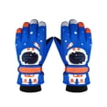 thumbnail image 1 of Guantes De Nieve Para Niños, Guantes De Nieve Forrados Con Forro Polar Para Invierno, Guantes De Esquí A Prueba De Viento Con Pantalla Táctil Para Niñas Y Niños, Guantes De Nieve Para Niños Methold AP006639-03, 1 of 6