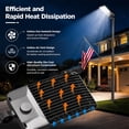 thumbnail image 5 of AIKVSXER 3 Pack LED Parking Lot Light 240W 60000 Lumen 6000K Daylight White Dusk to Dawn Photocell Outdoor Commercial, 5 of 9