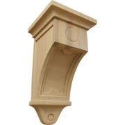 Ekena Millwork 7 1/2"W x 7 1/2"D x 14"H Arts and Crafts Corbel, Cherry