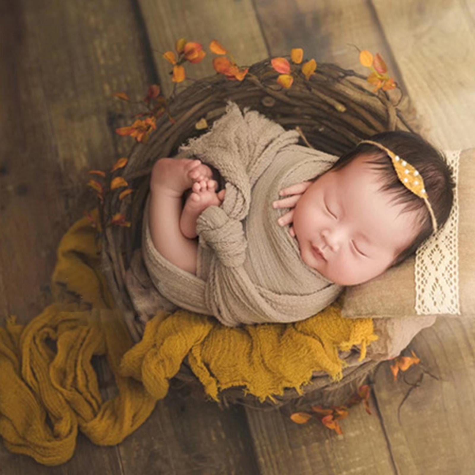 Envoltura para fotografía de recién nacido Envolturas elásticas