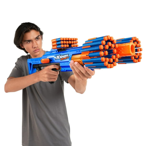 XSHOT Insanity Berzerko Dart Blaster by ZURU - 48 Darts, Age 8+