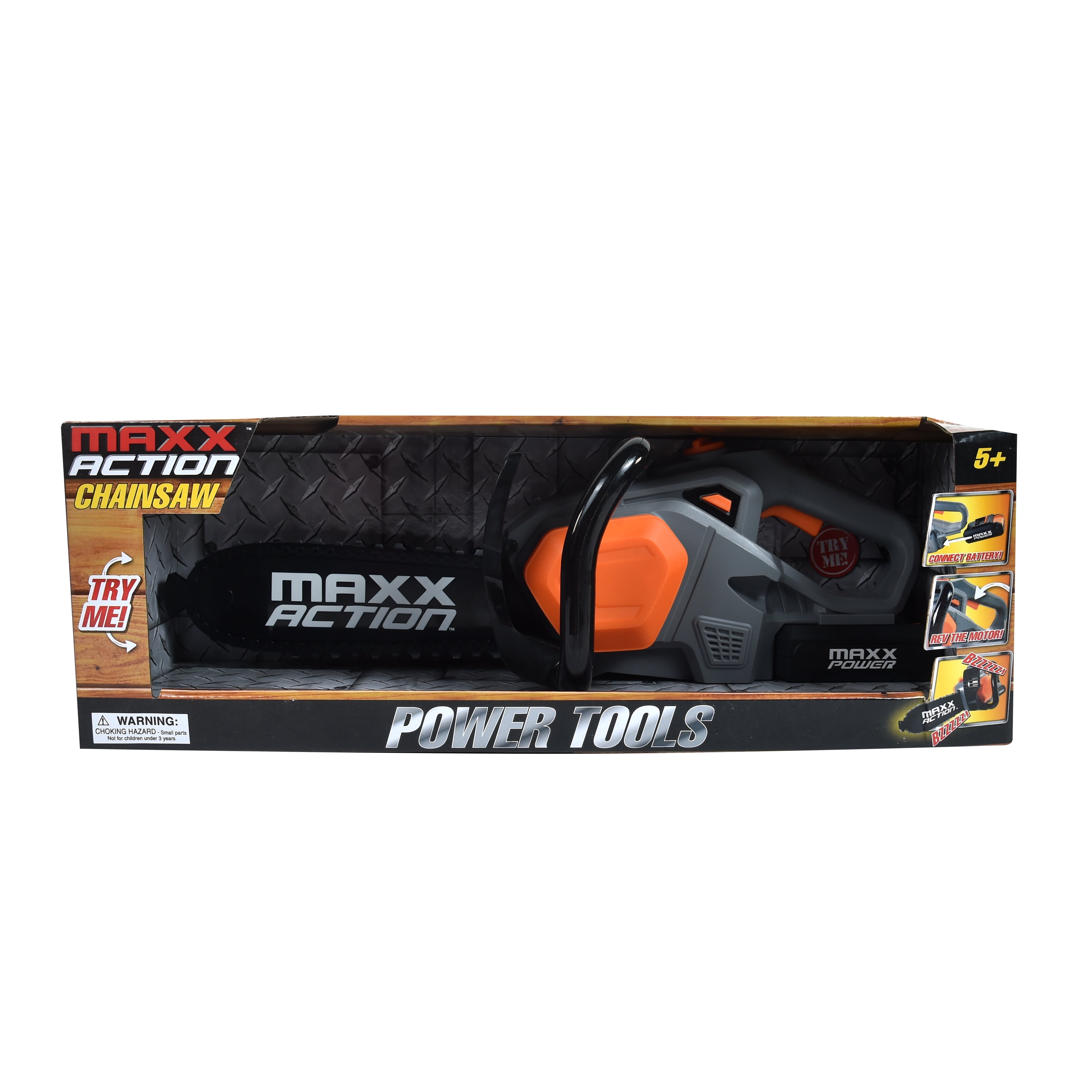 toy chainsaw target