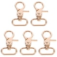 thumbnail image 1 of Shisuyan 5pcs Lobster Bag Handbag Shoulder Strap Clasp Clip Buckle Key Ring Snap Hook, 1 of 8