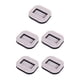 thumbnail image 2 of Monstrate Tapones para ruedas de sofá, 5 piezas, sofá, silla, marco de cama, almohadillas con ruedas antideslizantes, protectores de suelo de Type2 NO2, 2 of 6