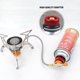 thumbnail image 3 of Irfora 1 Uds adaptador de estufa de Camping adaptador de propano válvula Lindal adaptador de recipiente de butano cilindro convertidor de cartucho de Gas Irfora Cabeza de la conversión del tanque de, 3 of 7