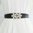 thumbnail image 4 of Racing Butterfly Female Fashion Elastic Stretch Waistband Crystal Belt Cinch Waist Accessories, 4 of 8