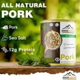 thumbnail image 3 of Mountain Essentials Canned Pork 28 oz – Fully Cooked, Ready to Eat Meat for Everyday Meals, Emergency Survival Food – 5-Year Shelf Life – Made in USA – pack of 1, 3 of 8