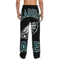 thumbnail image 3 of Eagles Football Team Men's Autumn And Winter Home Print Long Pajama Pants With a Pocket on Each Side and fan Pattern Custom Style, 3 of 9
