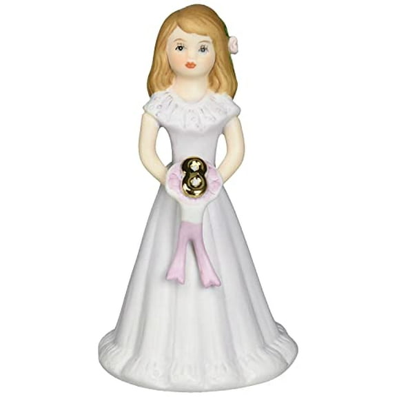 Growing up Girls from Enesco Brunette Age 8 Figurine 4.5 IN