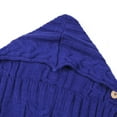 thumbnail image 4 of xiaxaixu Newborn Kids Sleeping Bag, Knitted Buttons Swaddle Wrap Blanket, 4 of 5