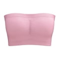 thumbnail image 4 of Mgmyaa Women's Casual Bandeau Top Square Neckline Pull-On Stretchable Skinny Solid Color for Casual, 4 of 7