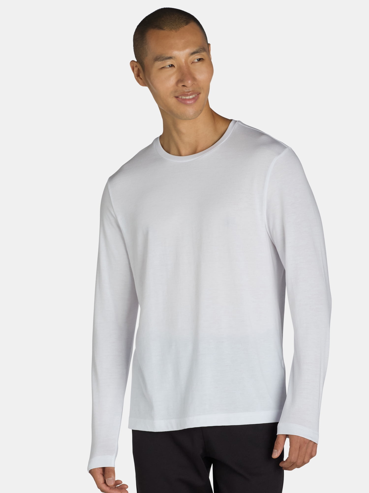 Adult Heavyweight Long-Sleeve T-Shirt - Walmart.com