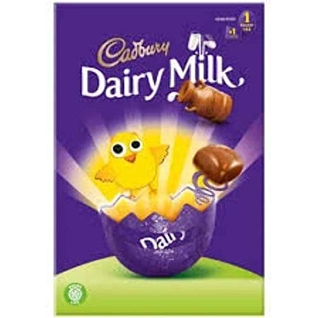 Chocolate Dairy Milk Chocolate Egg & A Milk Chocolate Chunk 71G, Hollow Milk Chocolate Egg With Milk Chocolate, A Fun Treat