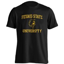 Ferris State University Bulldogs FSU Distressed Retro Short Sleeve T-Shirt