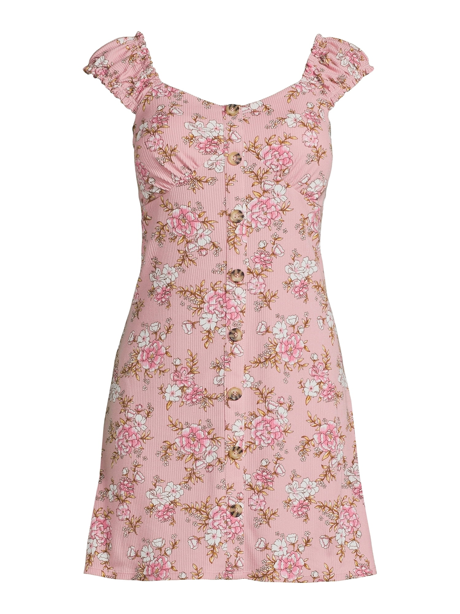 No boundaries floral dress cheap