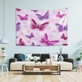 thumbnail image 4 of GZHJMY Elegant Butterfly Tapestry Aesthetic Tapestry for Bedroom Living Room Classroom Dorm 60" x 40" Inches Gift Decor, 4 of 6